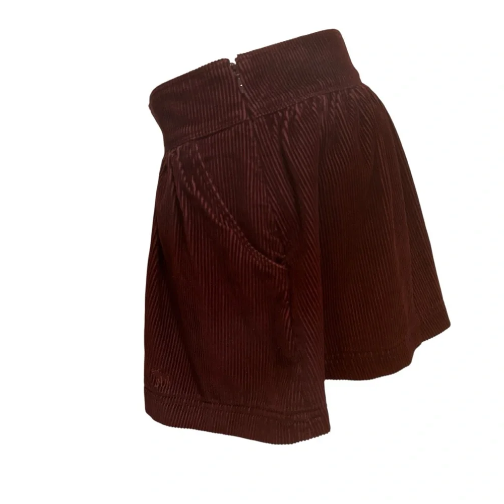 Abercrombie & Fitch corduroy miniskirt size 6 a line schoolgirl academia grunge - Picture 10 of 15